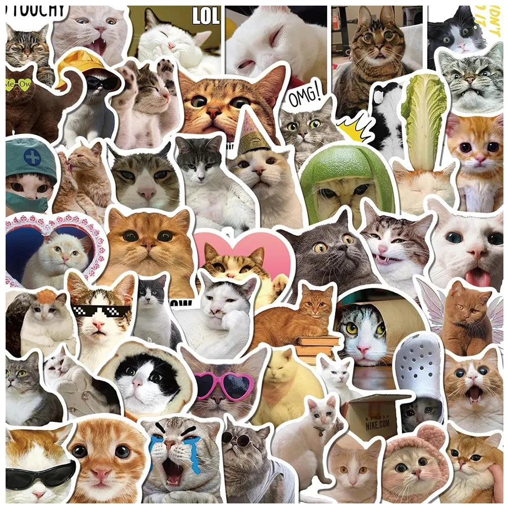 Adorable Kitty Stickers – Guaranteed to Boost Your Mood