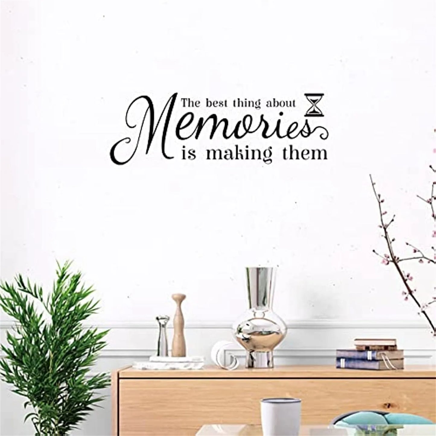 Personalized Quote Wall Sticker – Peel & Stick Vinyl for Bedroom, Living Room, or Entryway