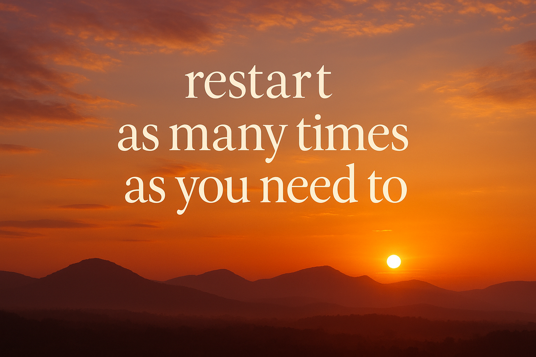 Reset Without the Pressure