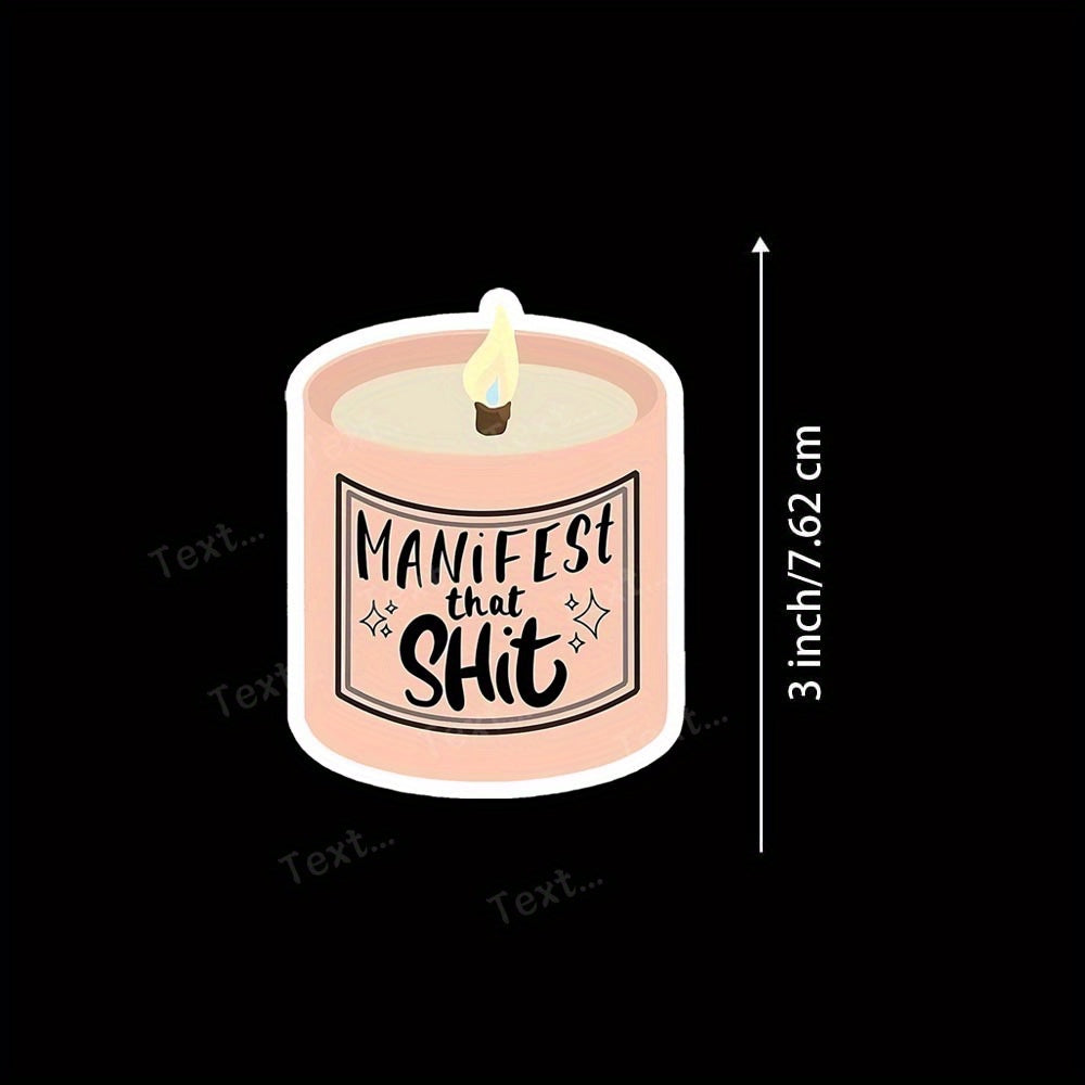 “Manifest That Sh*t” Glossy Vinyl Sticker