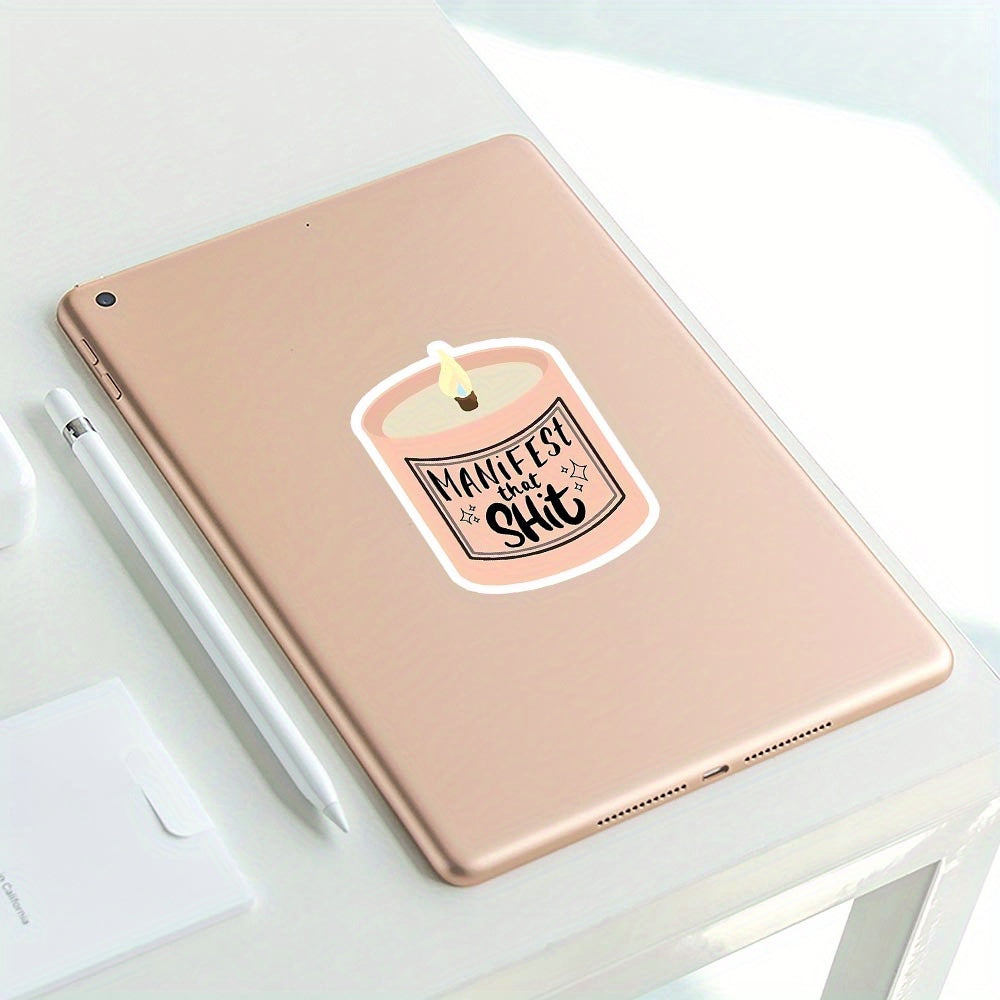 “Manifest That Sh*t” Glossy Vinyl Sticker