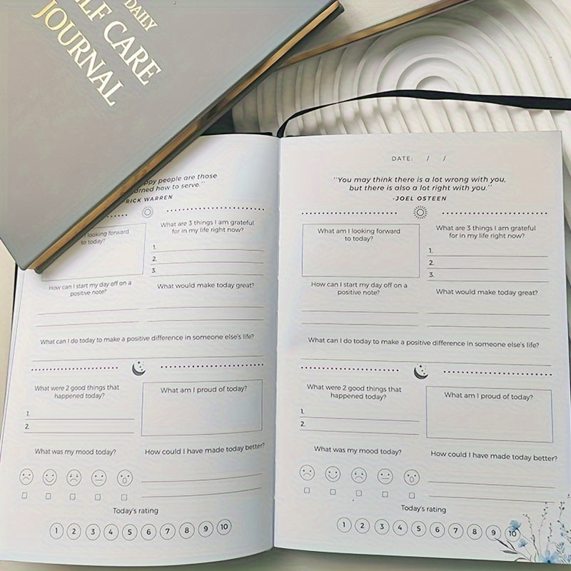 Undated 5-Minute Daily Gratitude Journal