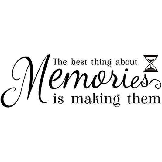 Personalized Quote Wall Sticker – Peel & Stick Vinyl for Bedroom, Living Room, or Entryway