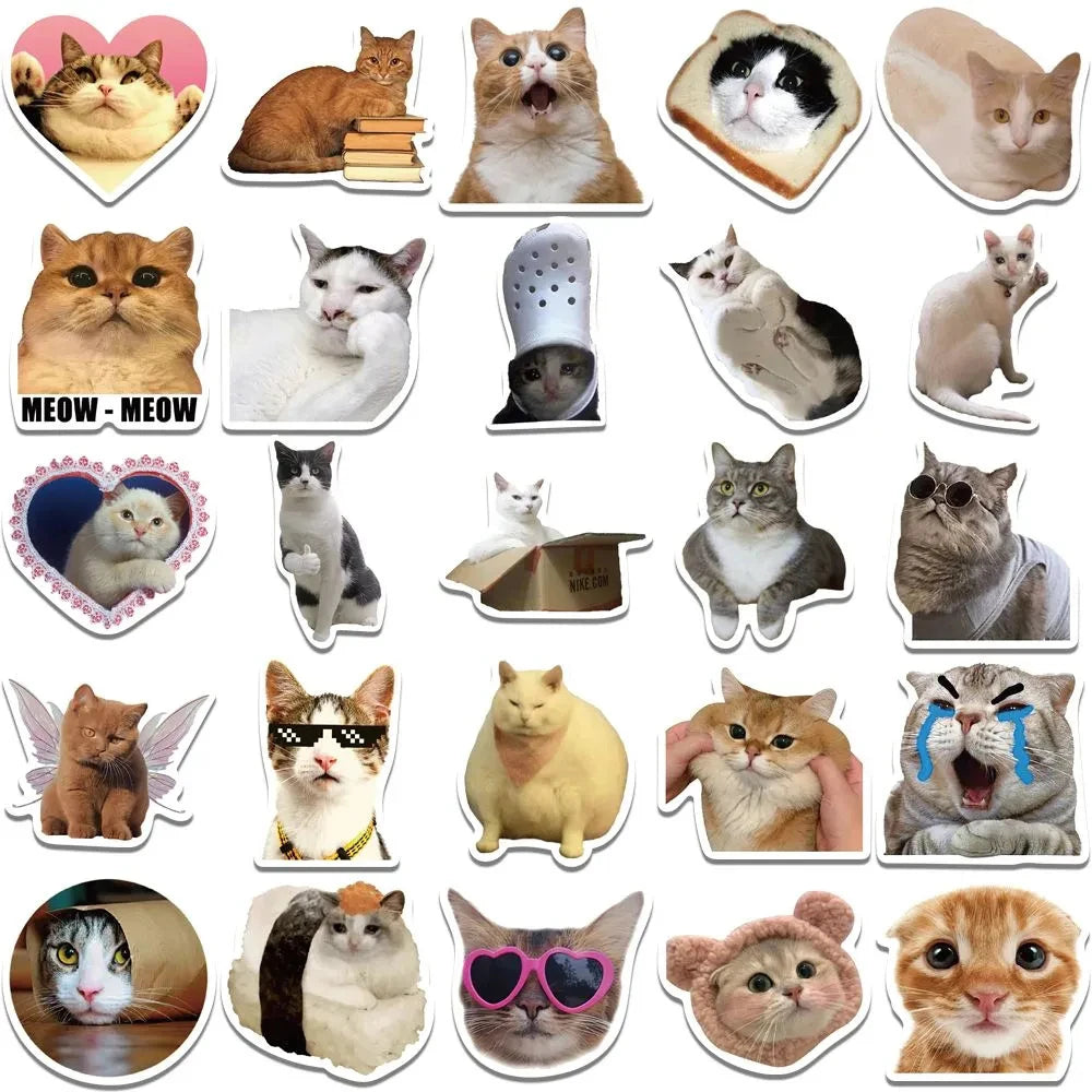 Adorable Kitty Stickers – Guaranteed to Boost Your Mood