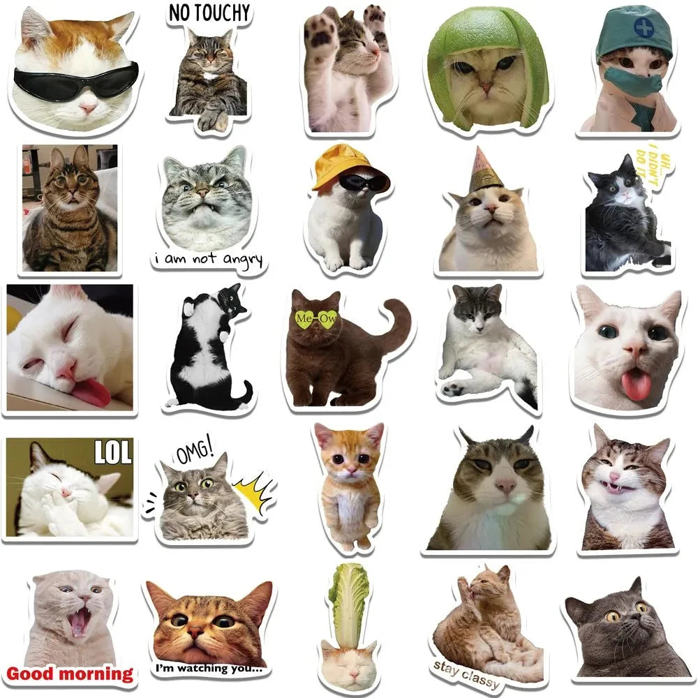 Adorable Kitty Stickers – Guaranteed to Boost Your Mood