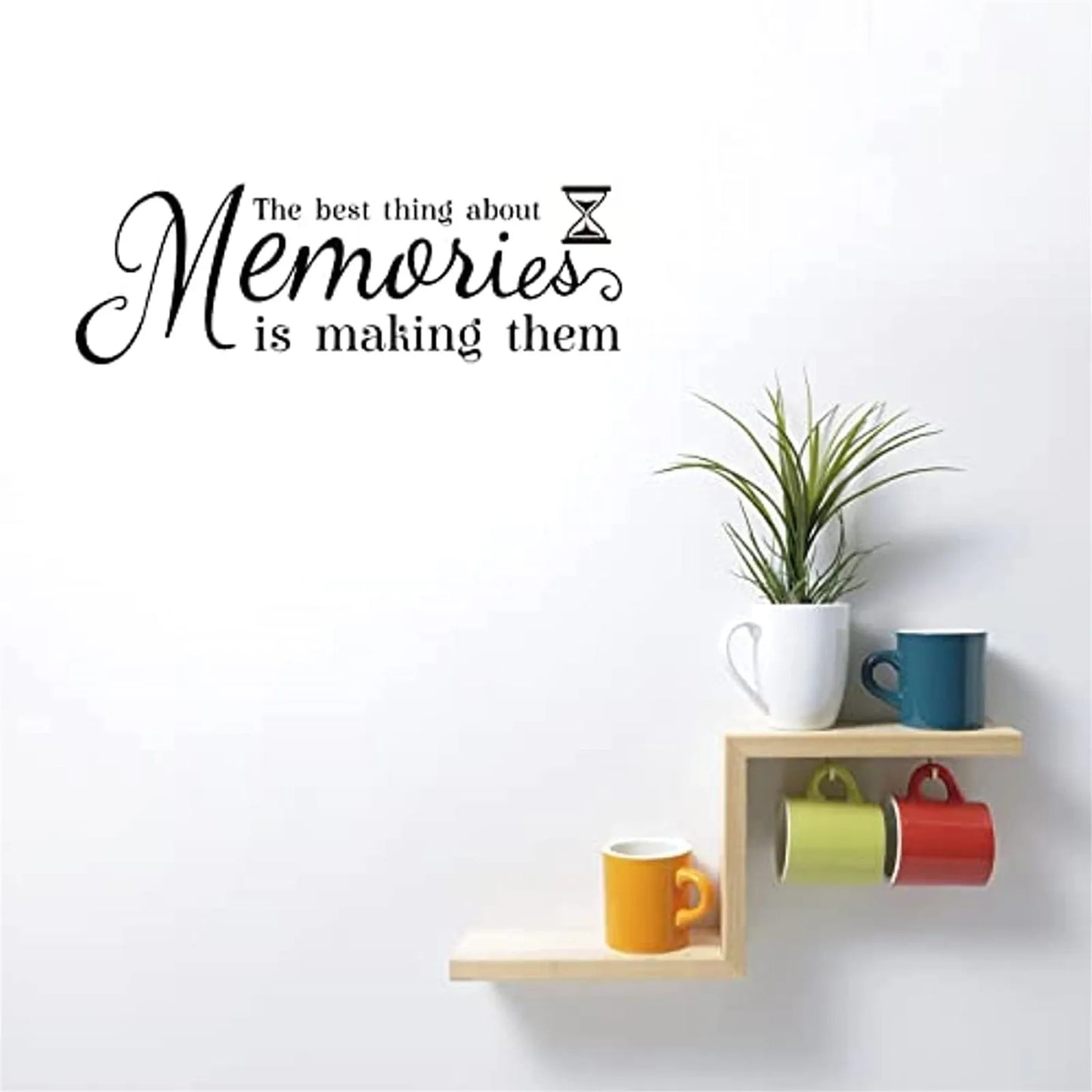 Personalized Quote Wall Sticker – Peel & Stick Vinyl for Bedroom, Living Room, or Entryway